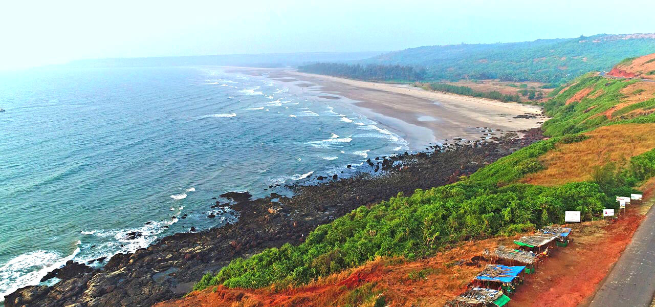 Aare-Waare twin beaches near Ratnagiri